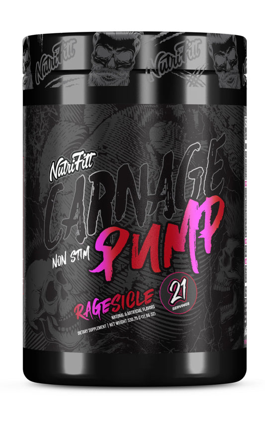 NutriFitt: Carnage Pump Non Stim Pre Workout