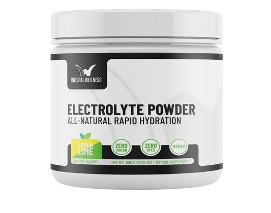 Integral Wellness: Electrolyte Powder All-Natural Rapid Hydration