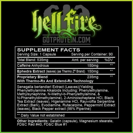 InnoAtive: Hell Fire EPH 150 Ephedra Extract