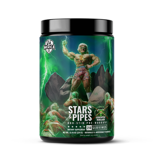 ‘Merica Labz: Stars & Pipes Non-Stim Pre-Workout