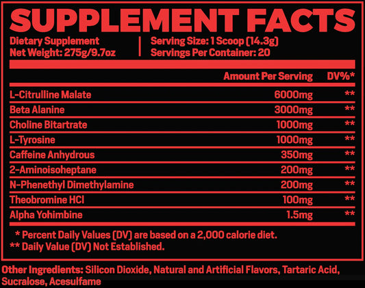 Phase1 Nutrition: Pre-Phase KO