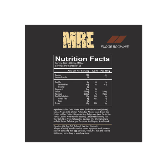 Redcon1 MRE Real Whole Food Meal Replacement 7lb